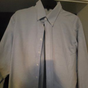 Stafford blue dress shirt size 16. 32-33